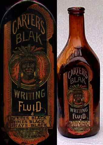 Amber Carter's Ink with Indian label