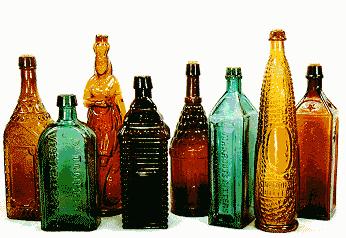 Glenn Poch's Bitters Bottles