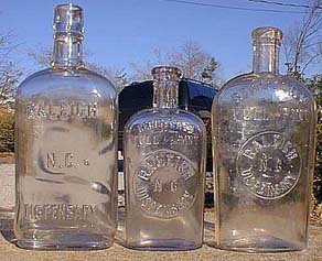 3 Raleigh NC Dispensary bottles