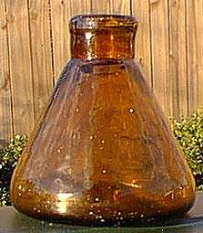 Honey amber pontiled cone ink