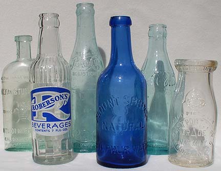 Click to see close-up of Raffle Bottles for Summer Swap Meet