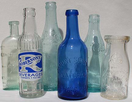 Click to see close-up of Raffle Bottles for Summer Swap Meet