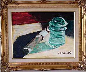 Gill Pollard Insulator Painting